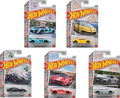 Supercars complete set of 5 • Hot Wheels • #HW-HFW39 • www.corvette-plus.ch