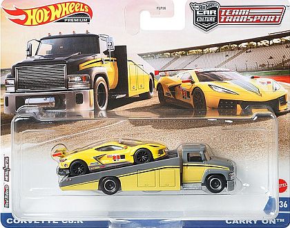 Corvette C8.R #3 & Carry On Hauler • Hot Wheels Team Transport #36 • #HW-GRK67 • www.corvette-plus.ch