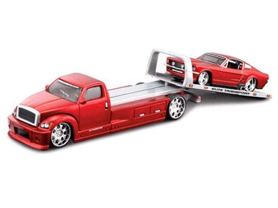 Elite Transport - Tow Truck with 1967 Ford Mustang GT - Maisto - #15055-03