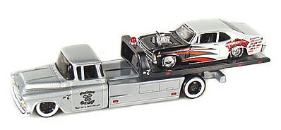 Elite Transport - Chevy Flatbed with Chevy Nova - #MAI15055-104