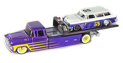 Elite Transport - Chevy Flatbed with Chevrolet Nomad #55 - #MAI15055-105