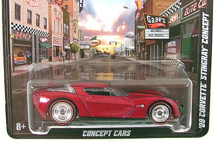 2009 Corvette STINGRAY • Concept • Hot Wheels BOULEVARD • #20124606