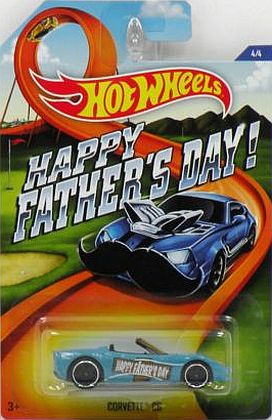 C6 Corvette Convertible • Hot Wheels HAPPY FATHER'S DAY • #HW-N1136