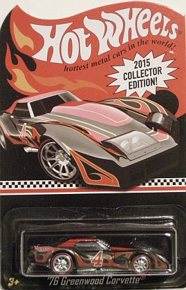 '76 Greenwood Corvette • 2015 Collector Limited Edition • #HW-CGG76