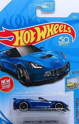 Corvette C7 Z06 Convertible • Blue • #HW-FJV40