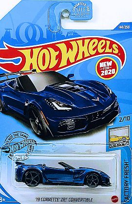 2019 Corvette ZR1 Convertible • Admiral Blue metallic • #HW-GHF01 • www.corvette-plus.ch