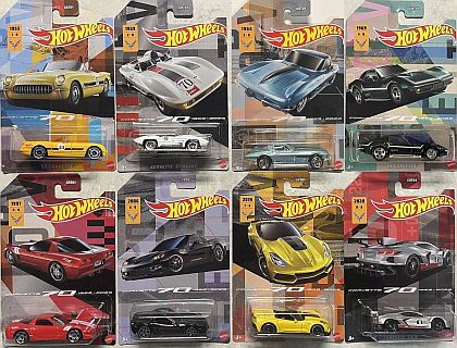 Corvette 70th Anniversary 1953-2023 • Hot Wheels • #HW-GRT01 • www.corvette-plus.ch