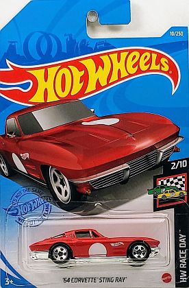 1964 Chevy Corvette Sting Ray • Red • #HW-GRX90 • www.corvette-plus.ch