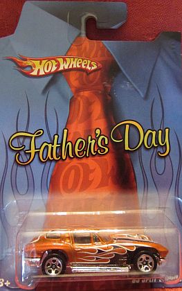 1963 Corvette Sting Ray Coupe • Hot Wheels FATHER'S DAY CARD • #HW-N3251