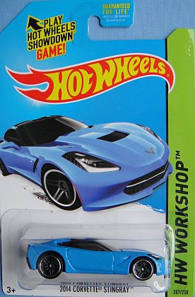 C7 Corvette Stingray Coupe • Laguna Blue • #HW-BFG21