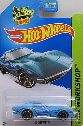 1969 Corvette Stingray Coupe • HW WORKSHOP • K-Mart exclusive • #HW-BFV66