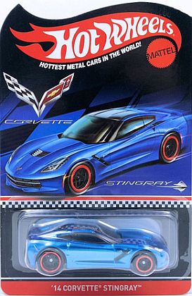 C7 Corvette Stingray Coupe • Hot Wheels Collectors Red Line Club • #HW-BLR51