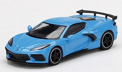 C8 Corvette Stingray Coupe Rapid Blue • #MGT251 • www.corvette-plus.ch