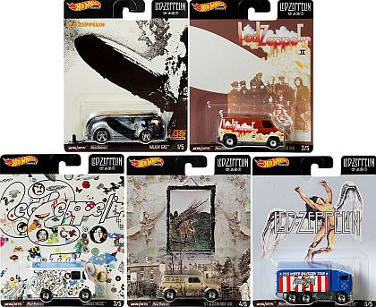 LED ZEPPELIN Album Art Cars • Hot Wheels Pop Culutre • #HW-DLB45-E • www.corvette-plus.ch