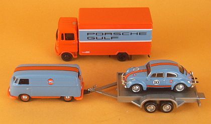 GULF Racing Collectors set • Schuco Collectors Club • #SCH452567700