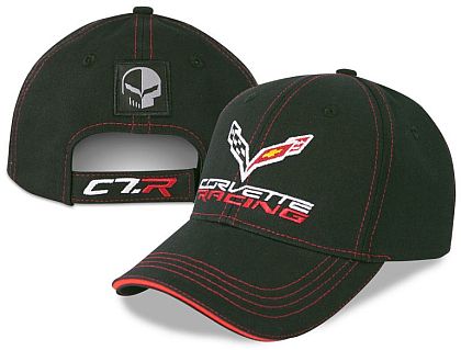 Corvette Racing Cap with Jake Patch • Black • #C181c7rj