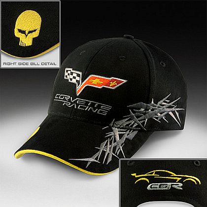 2010 Corvette Racing Team Cap • Barbed wire design • #CAP917c6r