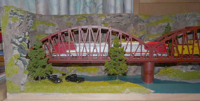 Train Bridge Diorama