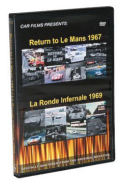 DVD - Return to Le Mans 1967 & La Ronde Infernale 1969 - #CF6769 - Car Films