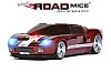 FORD GT Wireless Road Mice • Red with White Stripes &bull, #RM42418