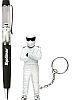 Top Gear STIG • Keyring & Ball Point Pen • #TG-KP20602 • www.corvette-plus.ch