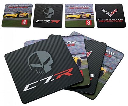 Corvette Racing 4 Piece Coaster Set • #CC351