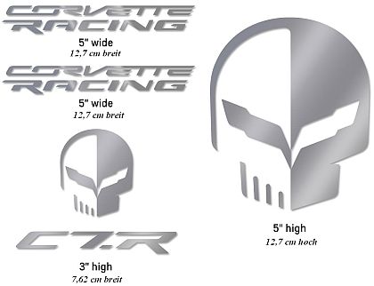 Corvette Racing/Jake Decal Pack • Silver • #D204SIL