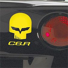 JAKE & C6.R Reflective Decal Pack • Yellow