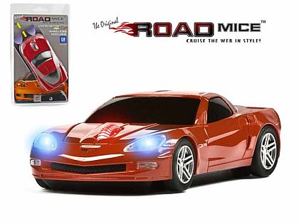 Corvette Wireless Road Mice • Red • #RM42128