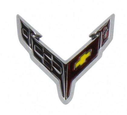 2020 Corvette Carbon Flash Lapel Pin • #PXT797 • www.corvette-plus.ch