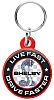 Shelby Live Fast Drive Faster Circle Keychain • #KT238 • www.corvette-plus.ch