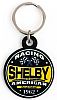 Shelby Racing Round Metal Keychain • #KT236 • www.corvette-plus.ch