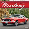 Mustang 2019 12x12 Inch Monthly Square Wall Calendar with Foil Stamped Cover by Plato, Ford Motor Muscle Car