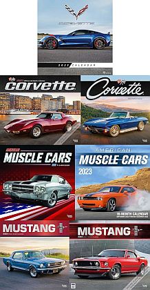 2023 Automotive Calendars • 2023 US Car Kalender &bull www.corvette-plus.com