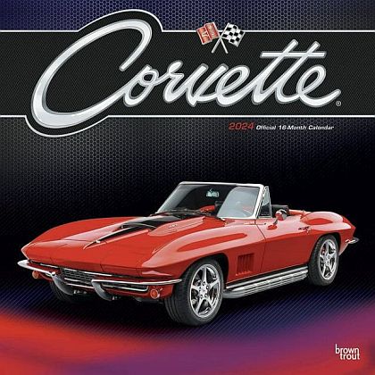 2024 Corvette Calendar • #K5032V • www.corvette-plus.ch