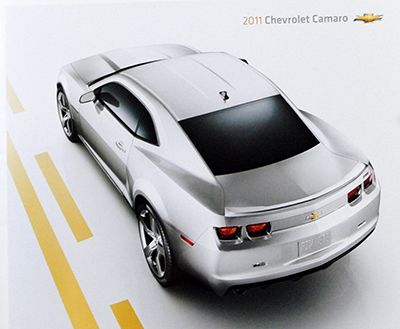 Chevrolet 2011 Camaro • Dealer sales brochure • #C2011SB