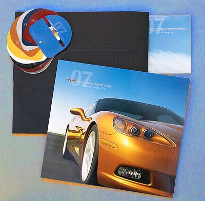 Corvette 2007 sales brochure item #2007SB