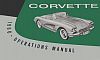 1960 Corvette Owner's Manual • ENGLISH text • #1960OM