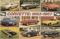 Bloomington Gold CORVETTE 63...67 - Poster - Item #196367BG