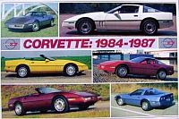 Bloomington Gold CORVETTE 84...87 - Poster - Item #198487BG