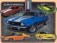 CAMARO Embossed Tin Sign • #CA1117498TS