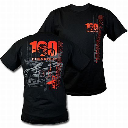 Corvette Centennial Edition T-shirt • Front and Back Design • #T10060