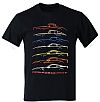 Corvette Evolution C1-C7 Tee Shirt • #C17T2020 • www.corvette-plus.ch