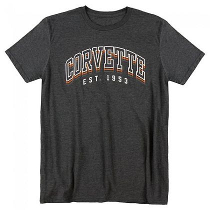 Corvette Established 1953 • T-shirt • #C1T581 • www.corvette-plus.ch