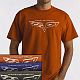 CORVETTE C6 Crossed Flags T-shirt • #C6T417