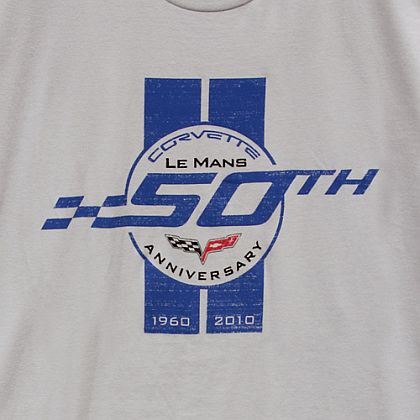 Retro Le Mans 50th Anniversary Tee • Gray • #T918