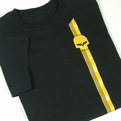 Bad Boy JAKE Scrape T-shirt • Black with yellow JAKE logo