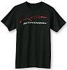 2014 Stingray Car Gesture T-Shirt • Black • #C7T616