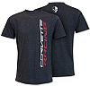 Corvette Racing Vertical Tee • Heather Dark Grey • #C7RT173