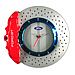 FORD GT disc brake wall clock • Red caliper & Silver disc • #AA40017